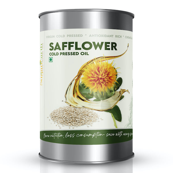 Sugan Earth Safflower Cold Pressed Oil