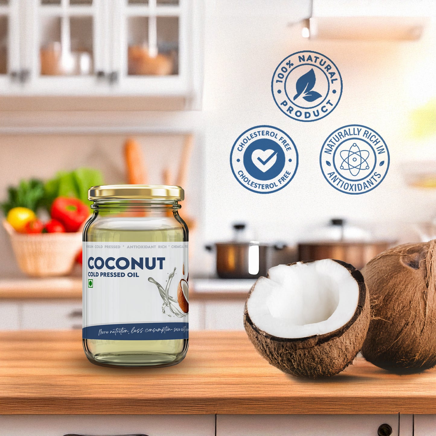 Sugan Earth Coconut Cold Pressed Oil