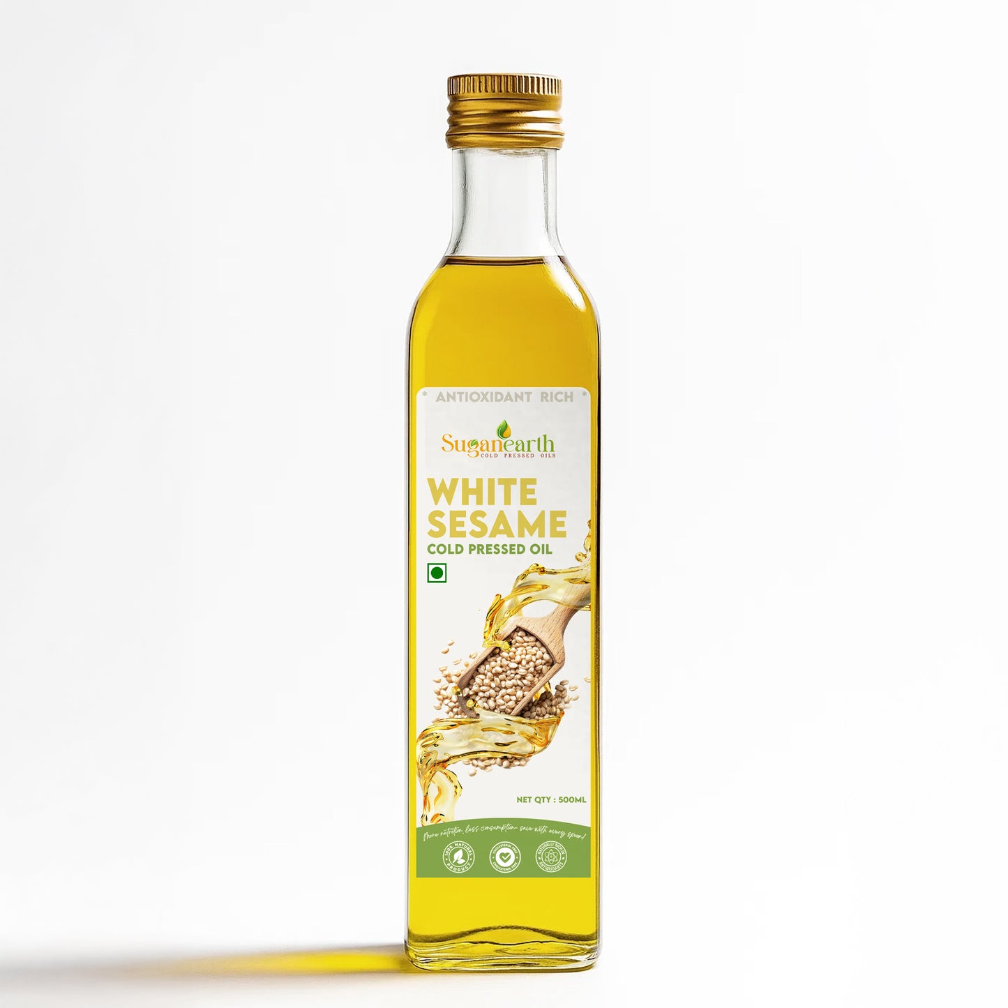 Sugan Earth White Sesame Cold Pressed Oil